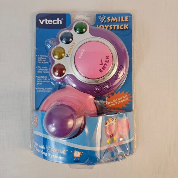 New Vtech V.Smile Joystick Child Game Controller TV Learning System Sealed - Picture 1 of 4